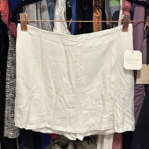 Altar'd State Cream Mini Skirt